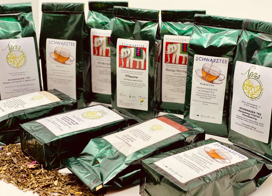 Shantea (ehemals Teas) in Lüneburg - Teesorten